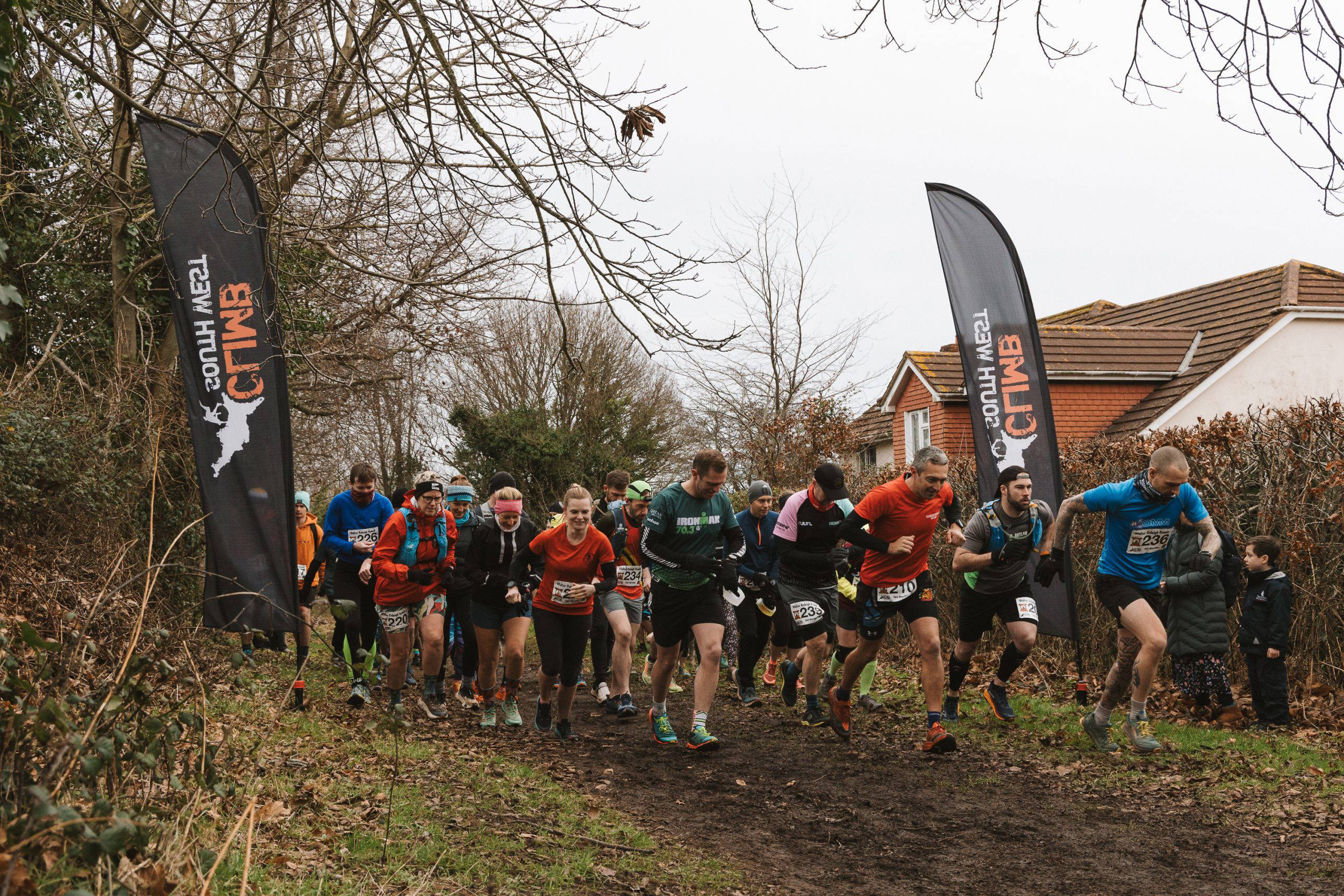 An image of a race event held by Climb South West