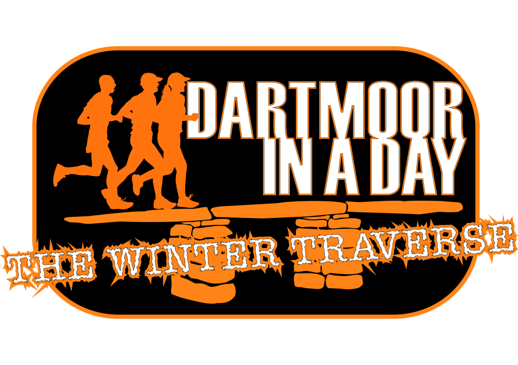 Dartmoor in a Day Winter Traverse event logo.