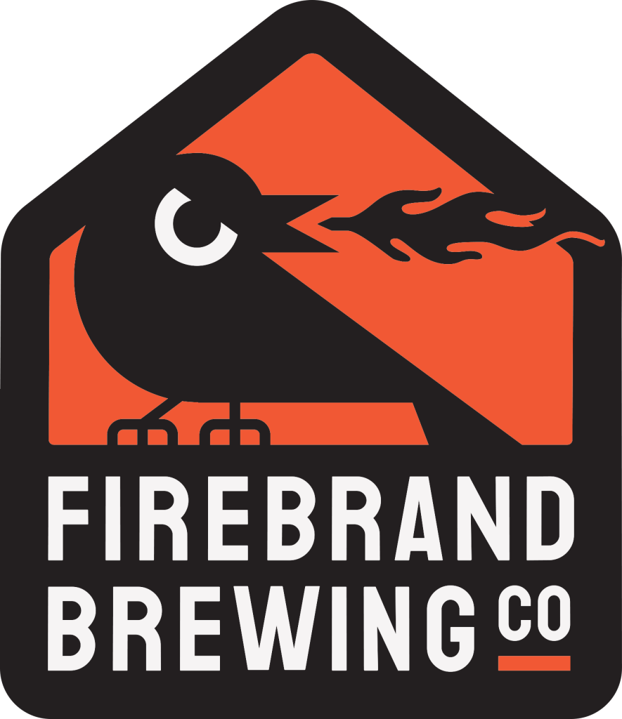 Firebrand Brewing Co event logo.